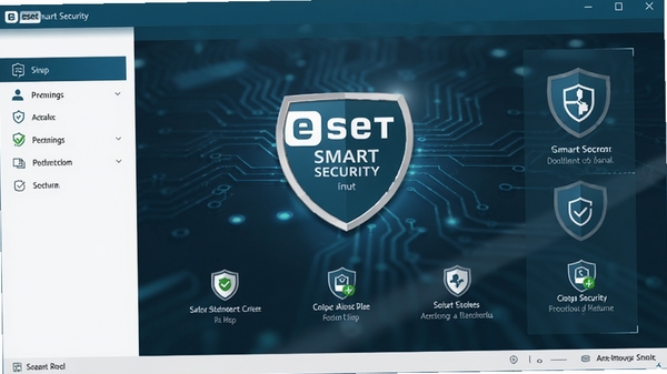 һ��չʾEset Smart Security���԰�������ĸ���ͼƬ���������ִ�����������ȫ�濪��������Ϊ��ɫ�Ƽ��У�ͻ�������İ�ȫ�������Ķ�λ��