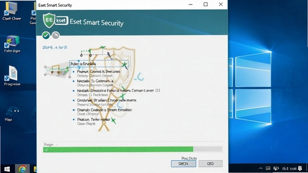 Eset Smart Security��װ�򵼽�ͼ����ʾ��װѡ��ͽ�����������ΪWindows���档