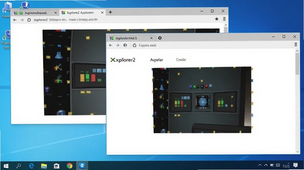 һ��չʾXplorer2��Windowsϵͳ�����еĽ�ͼ������Ϊ���棬��Ļ���ж����ǩҳ�򿪣���������ʾ����ͼ�꣬��������������