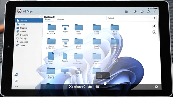 һ��չʾXplorer2��Windowsƽ�������еĽ�ͼ������֧�ִ����������ļ��б����������ֿ��豸ʹ�õ�����ԡ�