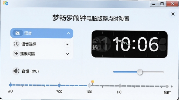 �γ����ӵ��԰����㱨ʱ���ý��棬չʾ����ѡ�񡢲����������������ѡ��������Ѻã���ģ��ʱ������ʾ