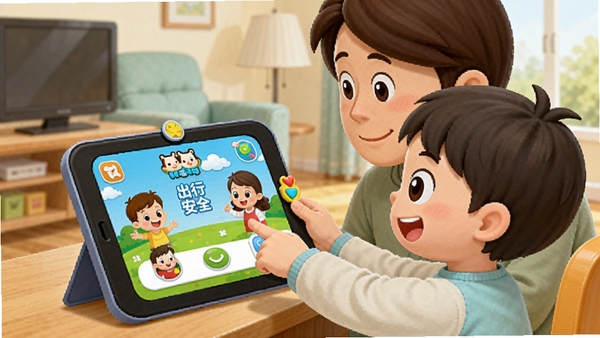 �ҳ���麢��ʹ��ƽ�����ѧϰ������ʿ���а�ȫ������������ܰ�������ǿ���������ָ����Ļ���ҳ�΢Ц����ͨ��񣬼�ͥ��������