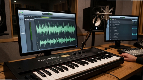 Exeyone Piano����MIDI���̣�¼�����ν��棬�����˵���רҵ���ֹ����ҷ�Χ