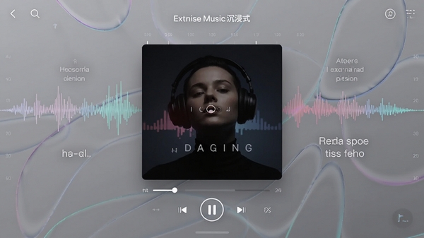 ����Music����ʽ���Ž��棬ר������ռ�����룬��Χ�ж�̬��ƵƵ�׺͸����ʾ�������񼫼��Ҹ���������