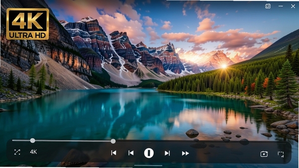��Ӱ����4K���Ž��棬������ʾѤ������Ȼ��⣬���ſ�������͸��������������ע��4K ULTRA HD������������ϸ�壬ɫ�ʱ���