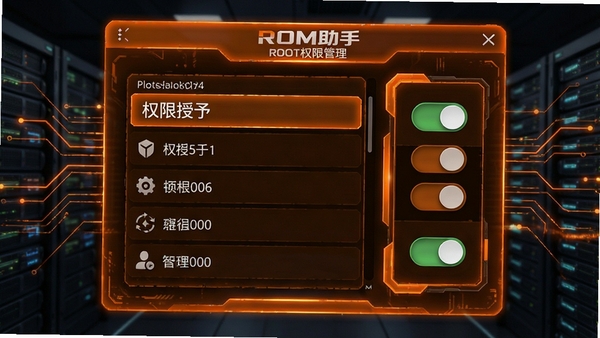 ROM����ROOTȨ�޹������棬Ȩ�������б��Ϳ��ؿ��ƣ�����Ϊ��ɫ�Ƽ���