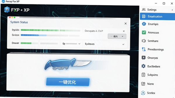 һ�ѵ��ռ�����ForXP�������ͼ��չʾϵͳ״̬������һ���Ż���ť�͹��ܵ�����������������ˬ����ɫ�Ƽ����