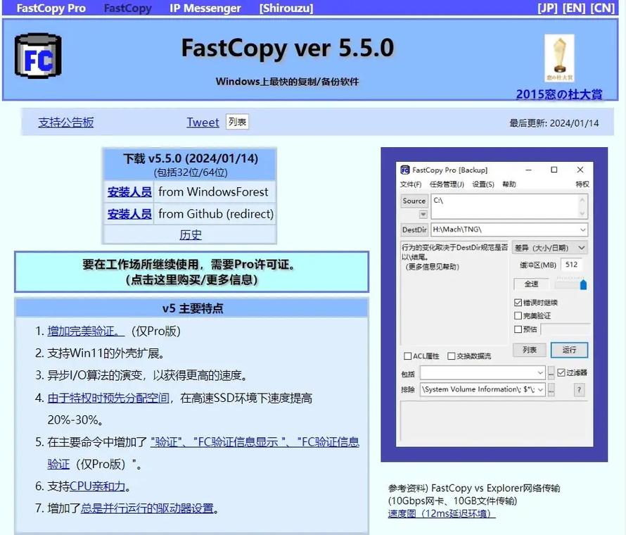 FastCopy-�����ļ�����ר�ҽ�ͼ1