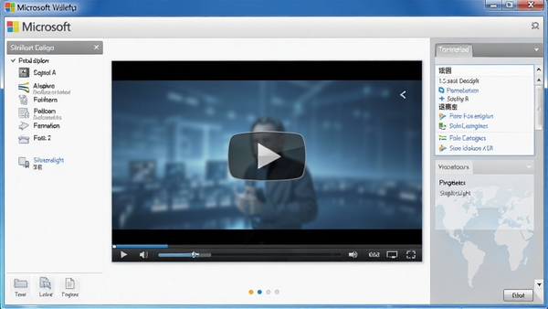 Microsoft Silverlight��������ͼ��չʾ��Ƶ�������뽻������