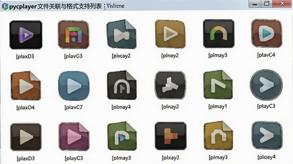 pycplayer�ļ��������ʽ֧���б���ͼ��չʾ�ḻ��ý���ʽͼ��