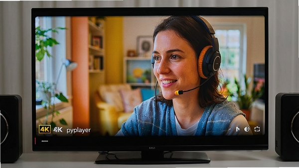 pycplayer����4K��ʾƬԴ������ɫ�����ޣ�ϸ��������չʾHDRЧ��