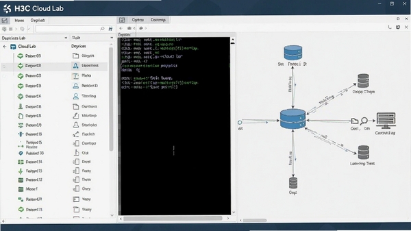 һ��չʾH3C Cloud Lab����������ĸ����ͼ�����Ϊ�豸�б����Ҳ�Ϊ�������˻��������м��������д��ڣ���������רҵ