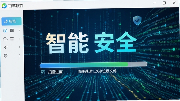�ٲ��������������������н��棬ɨ���������ʾ������1.2GB�����ļ�������Ϊ��̬��������Ч��ͻ�������ܡ�����ȫ���ؼ��ʣ�����ɫ������