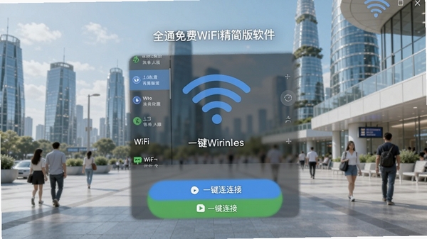 ȫͨ���WiFi����������������ͼ��չʾ����WiFi�б���һ�����Ӱ�ť������Ϊ�ִ����й��������������������