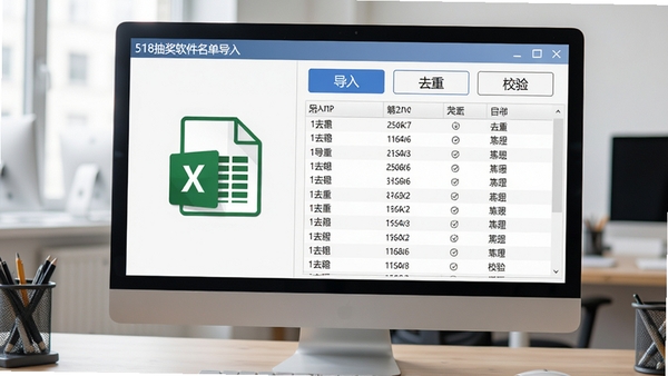 518�齱��������������棬���ΪExcel�ļ�ͼ�꣬�Ҳ�Ϊ�����������б��������������У������С����롱����ȥ�ء�����У�顱��ť��������רҵ������Ϊ�칫���棬������Ļ�����ɼ���