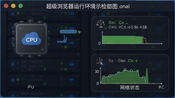 ������������л������ʾ��ͼ����ʾCPU���ڴ�ռ�ú�����״̬