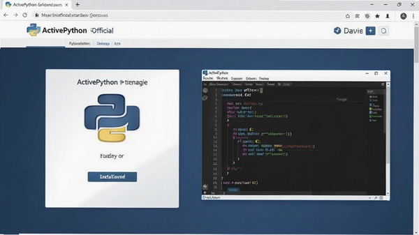 ActivePython�ٷ�������ҳ���ͼ��չʾ���İ�װ�򵼺ʹ���༭������