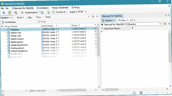Navicat for MySQL �������ͼ��չʾ���ݿ������б��Ͳ�ѯ�༭��������������רҵ���߷��