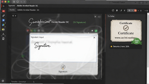 Adobe Acrobat Reader DC ����ǩ�����棬��ʾǩ��������֤����֤��־��ǿ����ȫ����