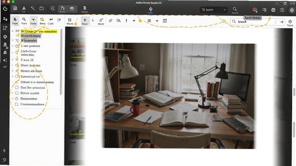 Adobe Acrobat Reader DC �Ķ�ģʽչʾ����ʾ����������ͼ��������ǩ������������Ч��