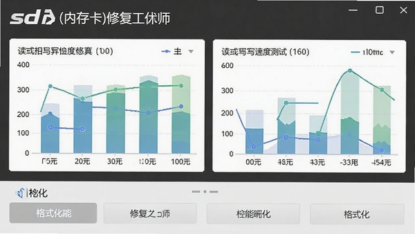 sd��(�ڴ濨)�޸����ߴ�ʦ�������Ż����棬��ͼ����ʽչʾ��д�ٶȲ��Խ�����·��и�ʽ��ѡ��˵�������Ϊ�Ұ�ɫ��������ɾ����࣬ͻ�����ݿ��ӻ�Ч����