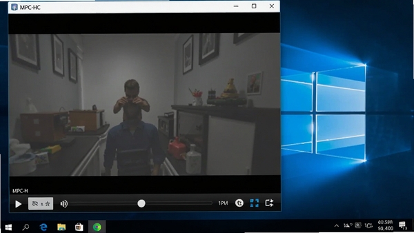 MPC-HC��������Windows 10ϵͳ�����еĽ�ͼ������������������������������ʾϵͳ��Դռ�õͣ�����Ϊϵͳ���棬����ɾ�����