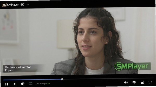 SMPlayer����4K��Ƶ������������������ʾӲ�����ٿ�����CPUռ���ʵ�