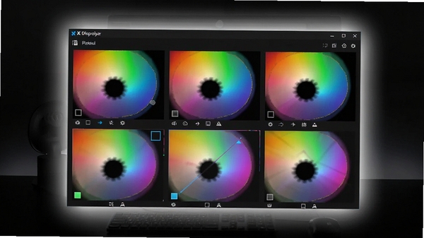 DisplayX��ʾ�����Թ��߽����ͼ��չʾ���ֲ���ģʽ��ɫ�����ޣ�����Ϊ��ɫ���棬�������ھ�����ʾ�����������Ч������������רҵ