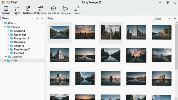 һ��չʾEasy Image X����������ĸ����ͼ�����������������Ϊ�ļ�����״�б����Ҳ�ΪͼƬ����ͼ���񣬶���������������ʽת��������������ͼ�꣬�������ִ���ɫ�����¡�