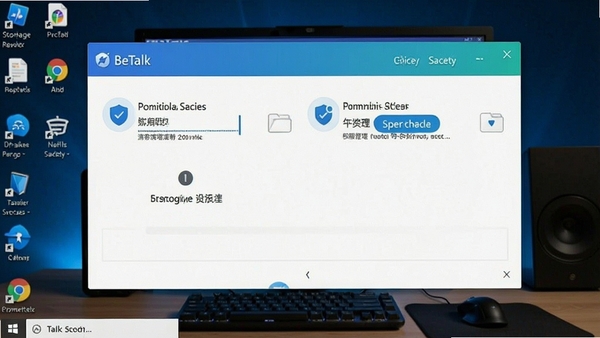 BeTalk���ý����ͼ��չʾ�洢������Ȩ�޹���ѡ�����Ϊ�������棬ͻ���Ż��밲ȫ����