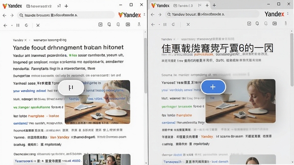 ͼƬչʾYandex��������빦�ܣ����ΪӢ����ҳ���Ҳ�Ϊ��ʱ��������ĵĶ��ս��棬������ʾ���밴ť