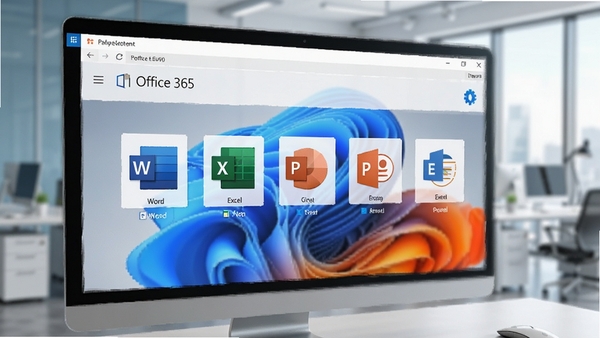 Office 365������չʾͼ������Word��Excel��PowerPoint��ͼ�꣬����Ϊ�ִ��칫������ɫ������������