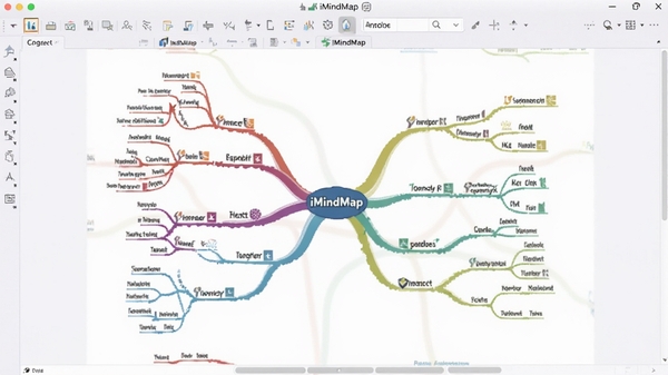 һ��չʾiMindMap��������ĸ����ͼ������������һ��ɫ�����ޡ���֧������˼ά��ͼ����������㼶��ͼ�꣬����Ϊǳɫ����̨��������רҵ�Ҹ��д���