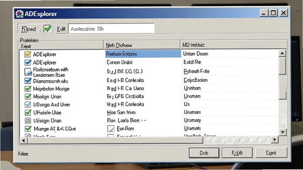 ADExplorer�����༭���Դ��ڣ���ѡ����û����޸�����