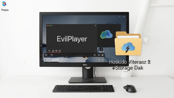 һ�ż��ĵ�������ͼƬ��������������EvilPlayer���������Ա���һ�����̻��ļ���ͼ�꣬�����Ž���Ƶ�ļ�����ڷ�ϵͳ�̵Ĵ洢���飬����ɾ����࣬�����û�ע�ⰲװ·���ʹ洢�Ż�
