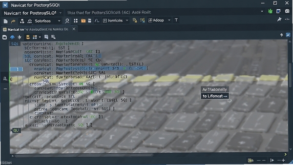 Navicat for PostgreSQL�Ĳ�ѯ�༭������ʾSQL���������Զ���ȫ����
