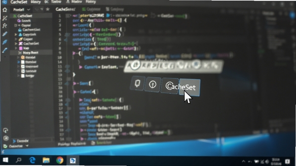 CacheSet������Windows�����ϵ�ʵ��ͼ�����ָ����ͣ��Ӧ�ð�ť�ϣ�����Ϊģ���Ĵ���༭��������רҵ���Ż���