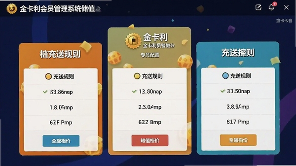 ������Ա����ϵͳ��ֵ�������ý��棬չʾ��ͬ��λ���͹���ɫ������