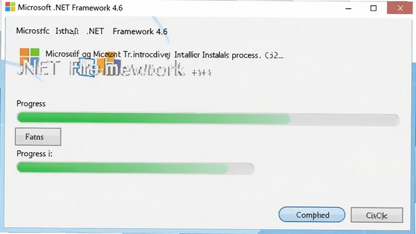 Microsoft .NET Framework 4.6��װ���̽�ͼ����ʾ����������ɽ���