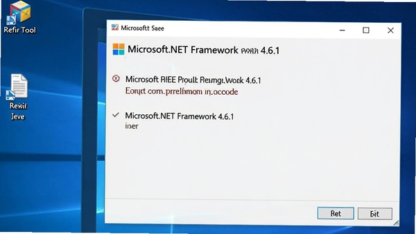 Microsoft.NET Framework 4.6.1 ��װ��������������ʾ���û�����ʹ�õ����Ų飬��Ļ��ʾ������룬�������޸�����ͼ��