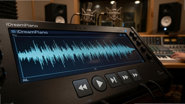 iDreamPianoģ���������¼��������д������ͼ�벥�ſ��ư�ť�����ɼ�������Ϊ¼���ҷ��ǿ��רҵ����������