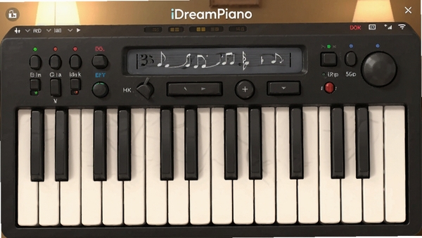 һ��iDreamPianoģ��������������ͼ��������������ɼ�������Ϊ��ܰ�����ڻ�����������ͣ�ͻ�����������������ַ�Χ