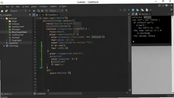 CodeLite�������ͼ��չʾ����༭�����ļ������ն���壬������ִ�