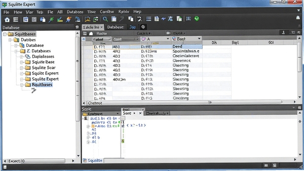SQLite Expert �������ͼ��չʾ���ݿ������������������SQL �༭���Ⱥ��Ĺ������򣬽�������רҵ