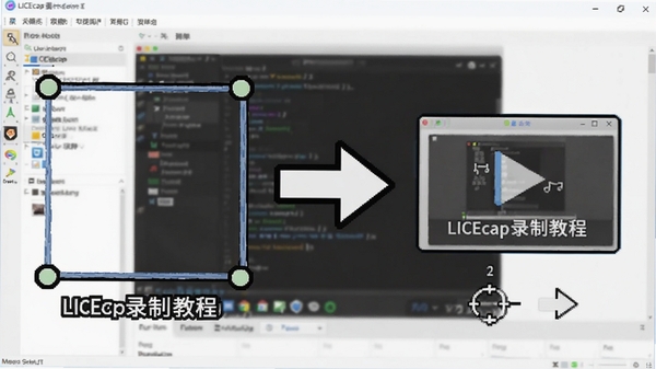 LICEcap¼�ƽ̵̳Ĳ���ʾ��ͼ��չʾ�ӿ�ѡ��������������̣�����Ϊ�����������棬ǿ���������ּ�