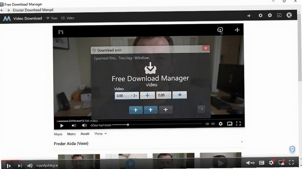 Free Download Managerһ��ץȡ��ҳ��Ƶ���������ش��ڣ�ѡ�������ȣ�����Ϊ��Ƶ����ҳ��