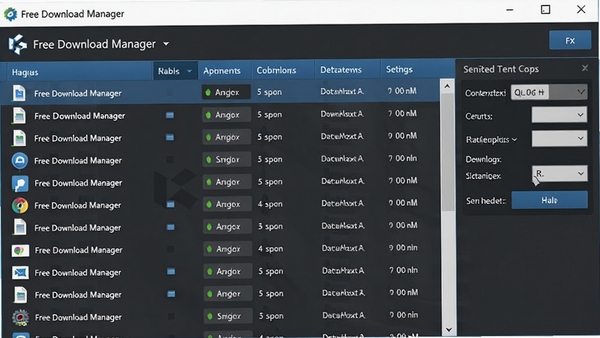 Free Download Manager�����������������б���ʾ����ļ����Ҳ�Ϊ��ʱ������壬��������