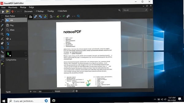 ����PDF�༭���������ͼ��չʾ������������ĵ�Ԥ���빤�������֣��ִ������Windowsϵͳ���������廭��