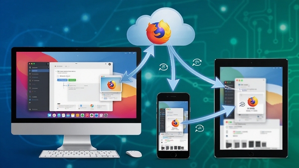 Firefox �๦�ܰ���豸ͬ��ʾ��ͼ��չʾ���ԡ��ֻ���ƽ����̨�豸ͨ�������ӣ�����ͬ����ͷ�����ɼ�������Ϊ�Ƽ�������ɫ���ɫ��