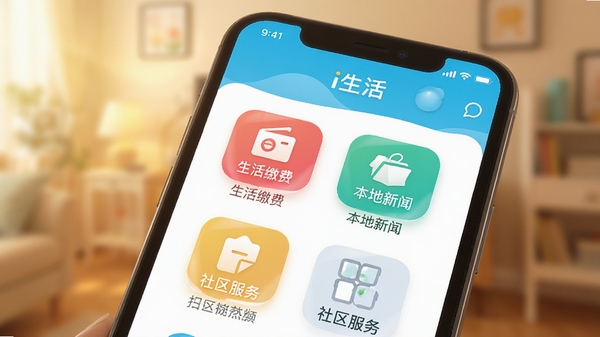һ�������ֻ���Ļչʾi����APP�����棬���������¼�࣬��������ɷѡ��������š���������Ȳ�ɫ����ͼ�꣬�����黯��ůɫ��������������Ⱦ